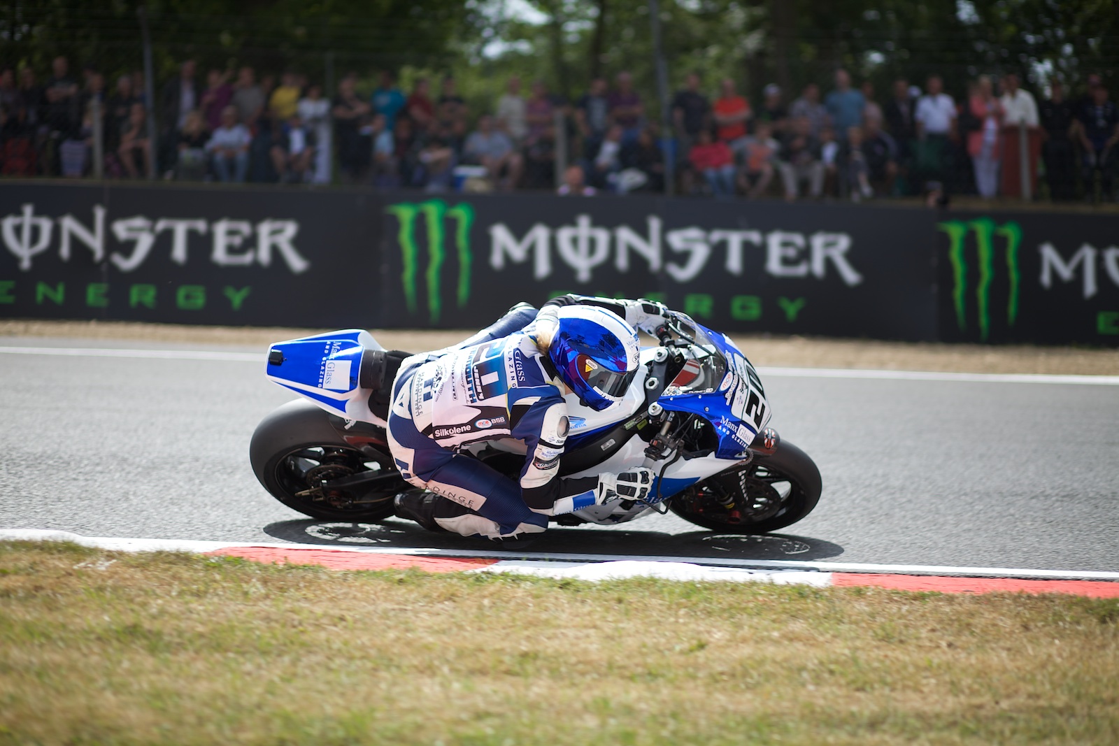 Jenny Tinmouth in action at Brands Hatch - image by London Bikers