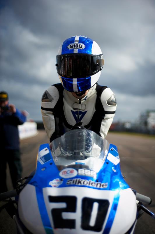 Jenny Tinmouth London Bikers Picture from Thruxton